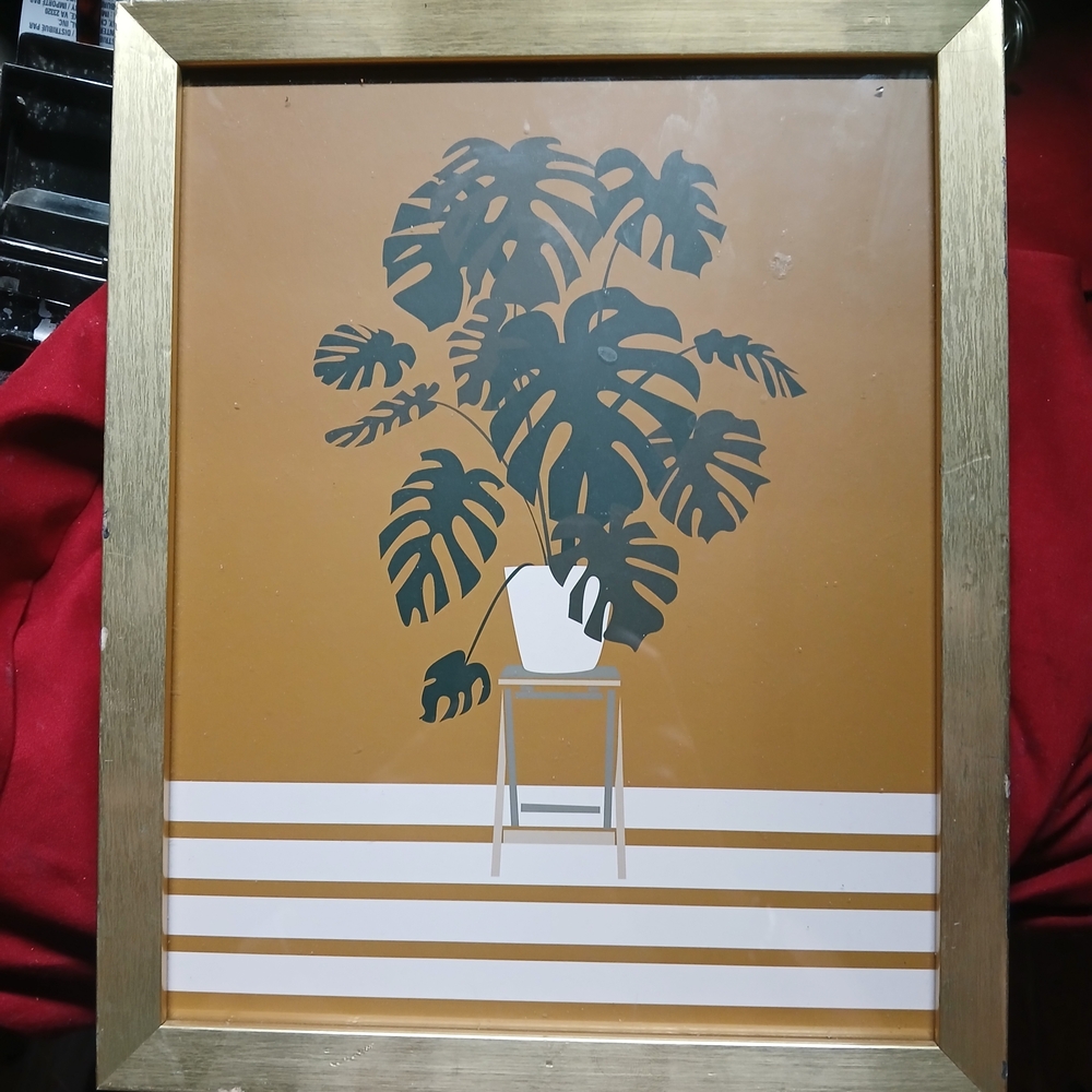 Gold and Brown Picture Frame